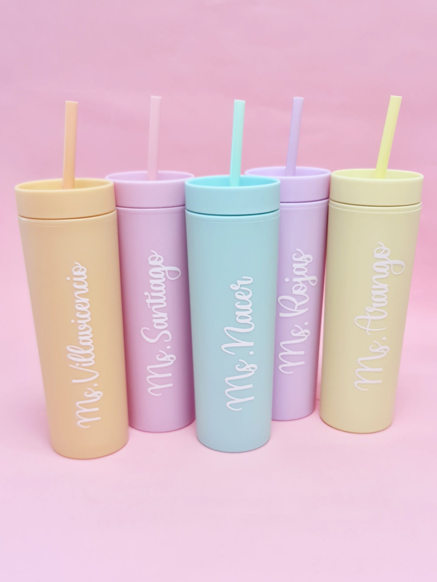 Vasos Skinny Personalizados
