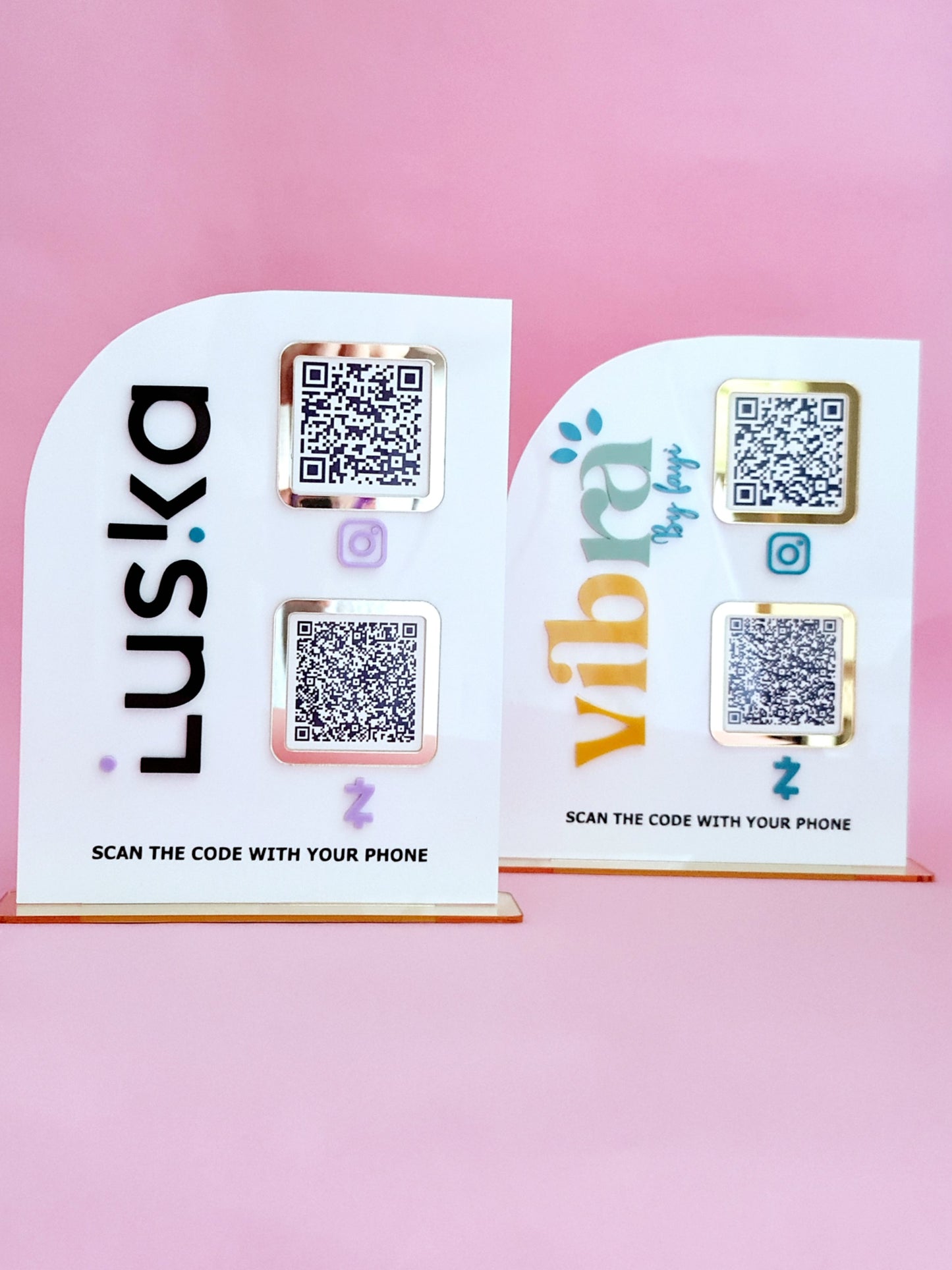 QR SIGN 10"× 7.5"