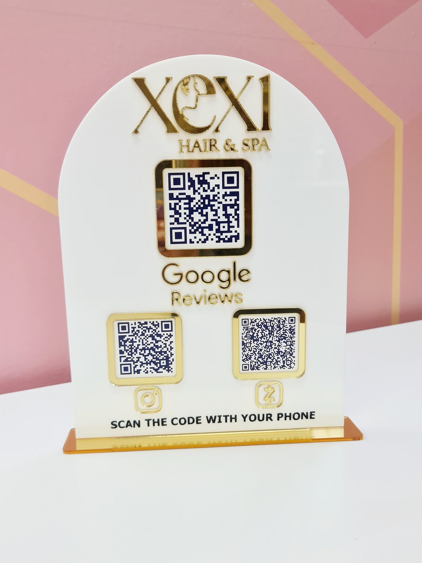 QR SIGN 10"× 7.5"